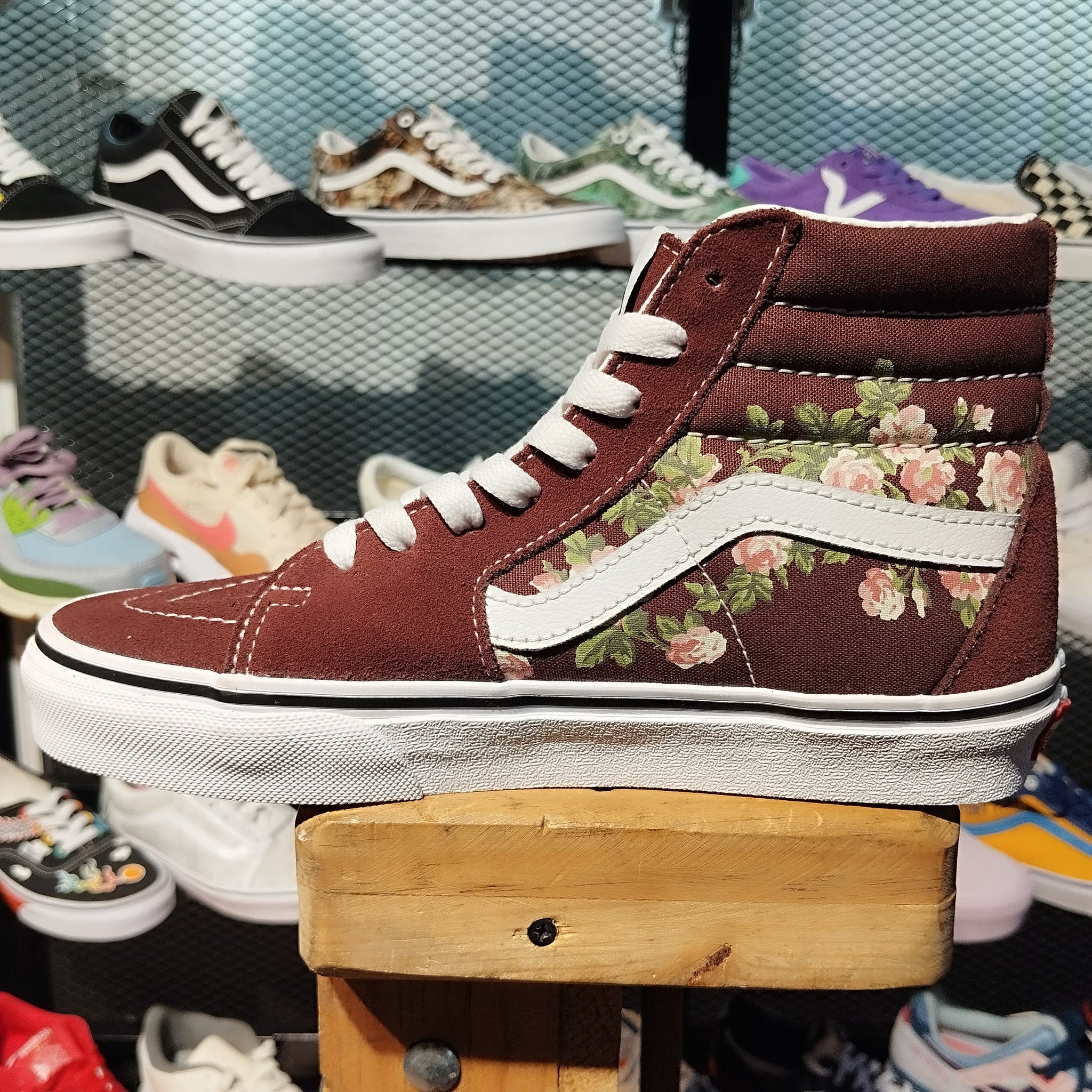 VANS SK8-HI WALLFLOWER