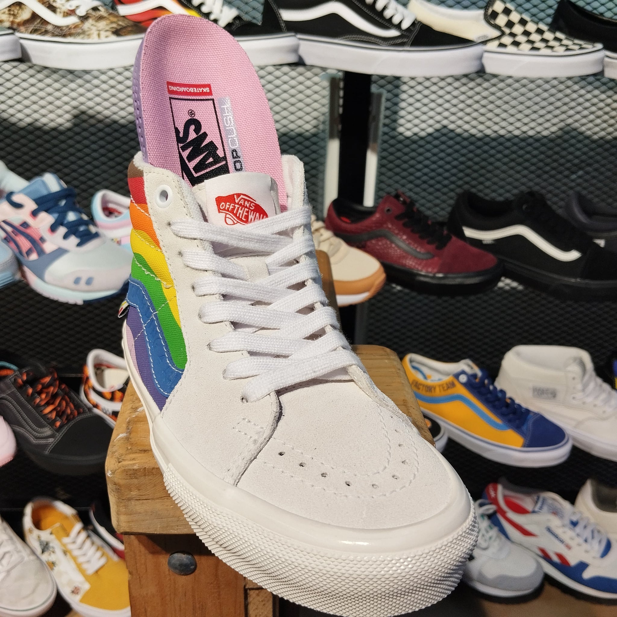 VANS SK8 HI  PRO PRIDE