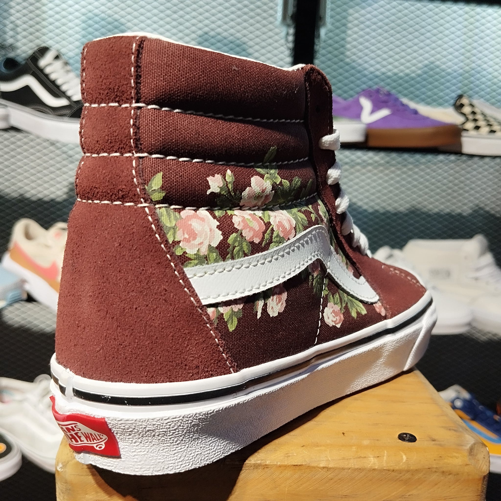 VANS SK8-HI WALLFLOWER