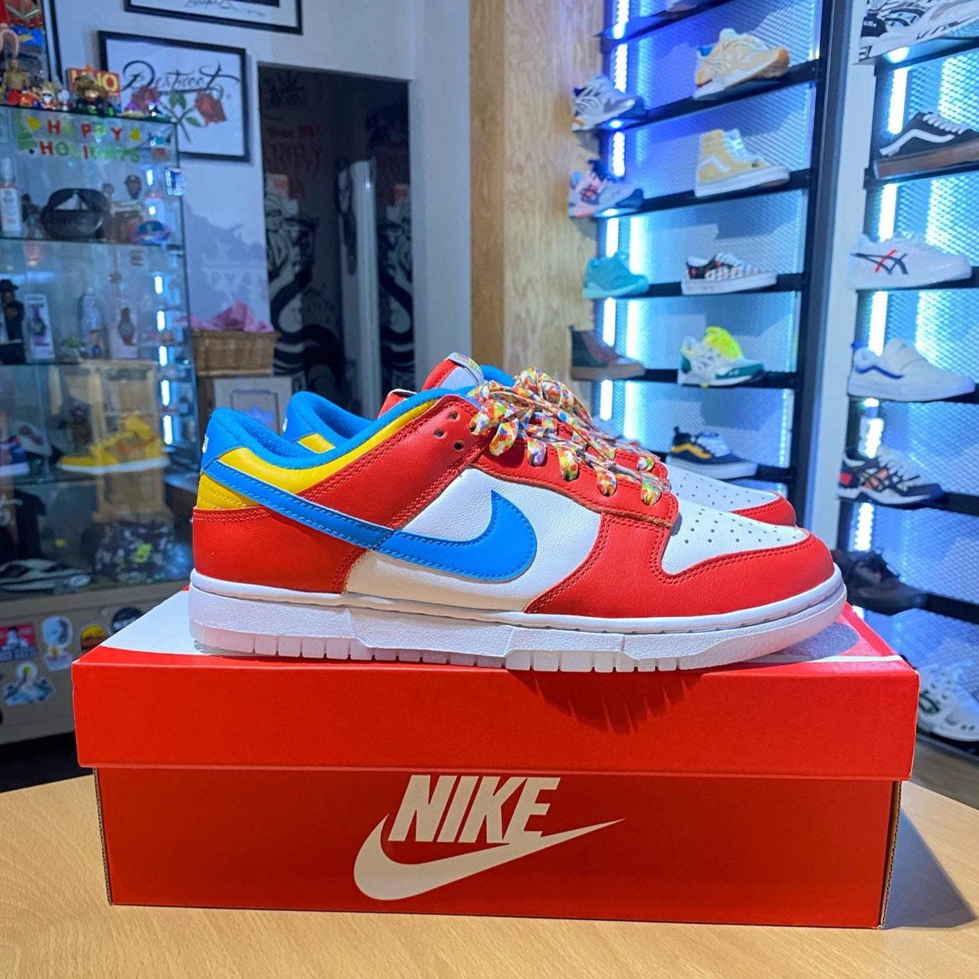 Nike Dunk Low LeBron James Fruity Pebbles – Brotherhood CDMX